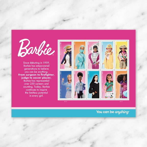 Barbie Stamps, Sheet of 10