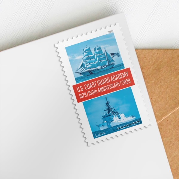 U.S. Coast Guard Academy Stamps, Sheet of 20 - Image 3