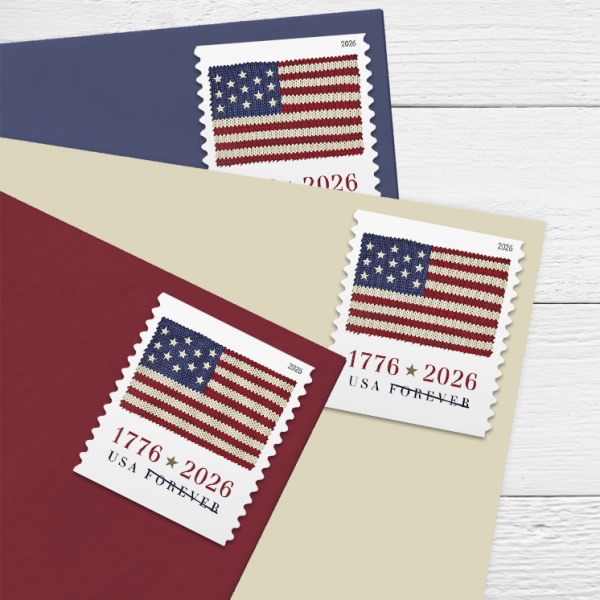 U.S. Flag 2026 Stamps, Sheet of 20