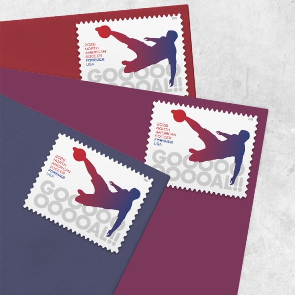 North American Soccer Stamps, Sheet of 20 - Image 2