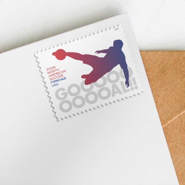 North American Soccer Stamps, Sheet of 20 - Image 3
